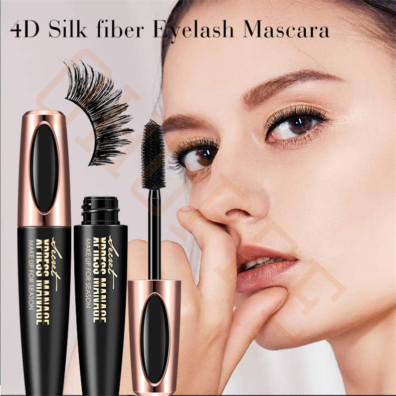 4D Silk fiber Eyelash Mascara - EM2 （Buy 1 free 1)）