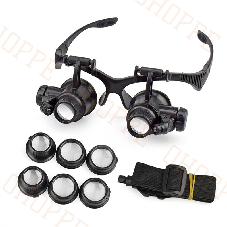 10X 15X 20X 25X Optical Lens Glass Magnifier - LGM1