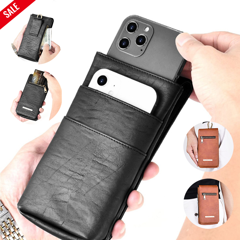 Men's double layer mobile phone pocket bag - MB9